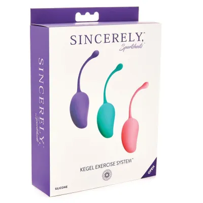 Sincerely Kegel Exercise System set of 3