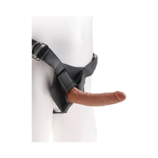 King Cock Strap-on Harness W/ 7in Cock Tan — image 10 of 20