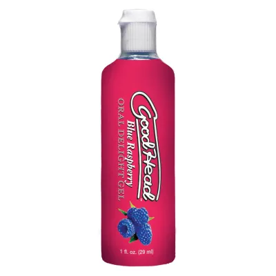 Goodhead Oral Delight Gel Blue Raspberry 1 Oz Bulk
