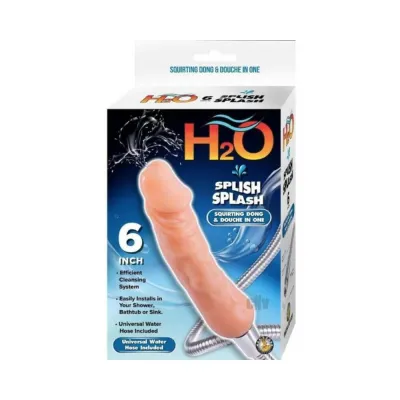 Anal Douches H2o Splish Splash 6 In Dildo Douche Beige