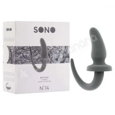 Sono No 14 Grey Tailed Butt Plug