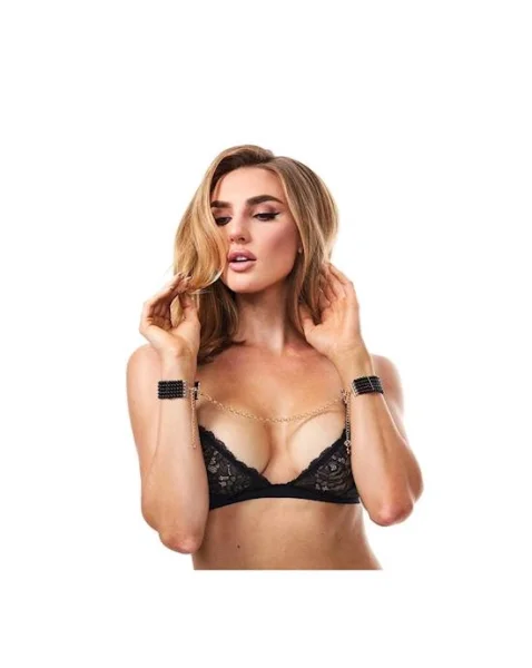 Secret Kisses Mystic Onyx Cuffs