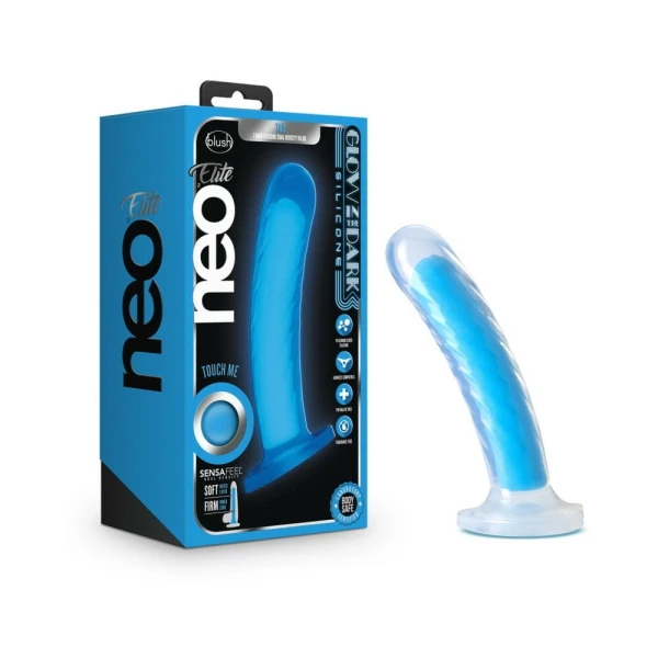 Neo Elite - Glow-in-the-dark Tao - 7-inch Dual-density - Neon Blue