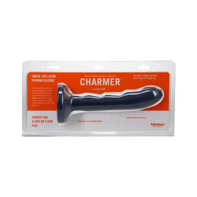 Realistic Dildos Tantus Charmer 8 In G spot Dildo Sapphire
