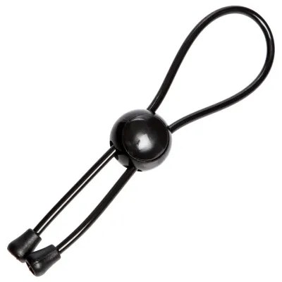 Bondara Stud Black Adjustable Cock Ring
