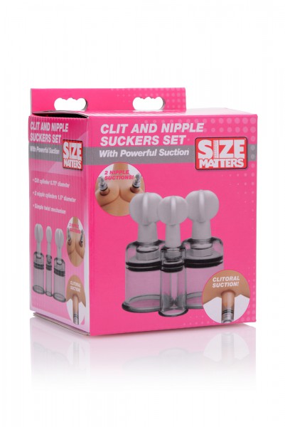 Clit And Nipple Suckers Set