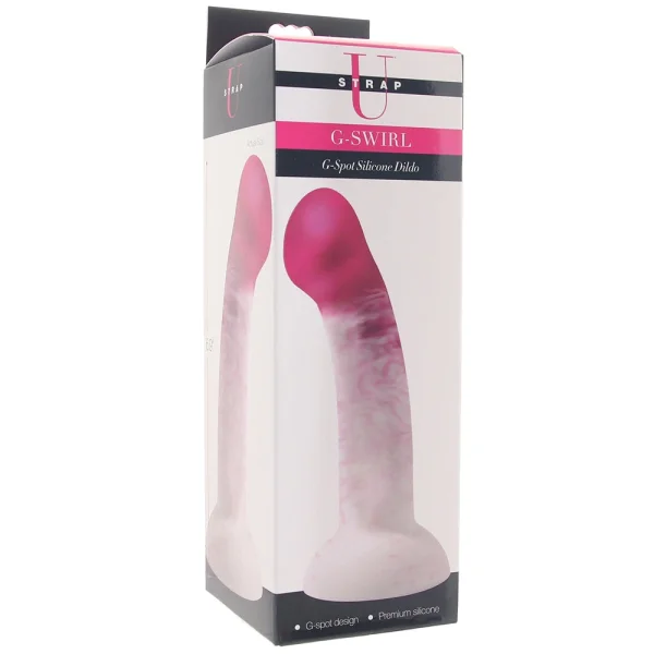 Strap U G-Swirl Silicone Dildo