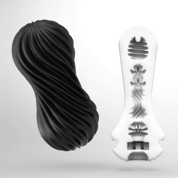 Tenga Flex Rocky Black Masturbator
