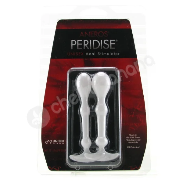 Aneros Peridise White Butt Plugs 2 Sizes Pack