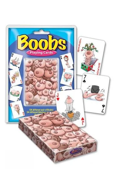 Boobs Playing Cards