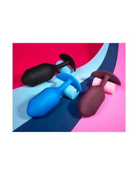 B-vibe Snug Plug 5 - Black - 5.9 Inch