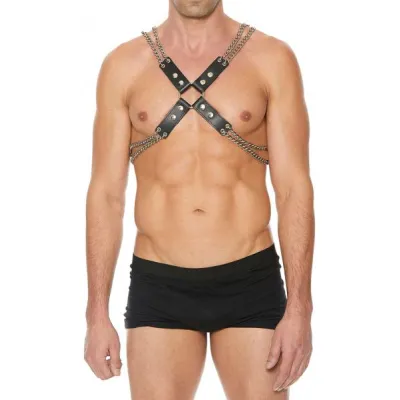 Chain And Chain Harness Black