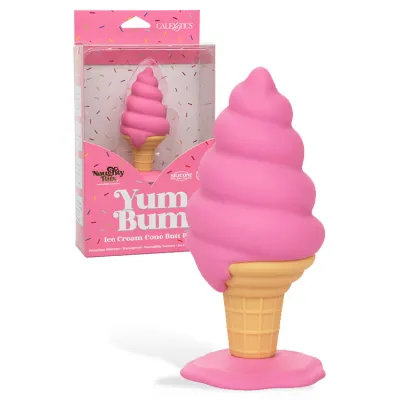 California Exotic Naughty Bits Yum Bum 3 75 Silicone Butt Plug