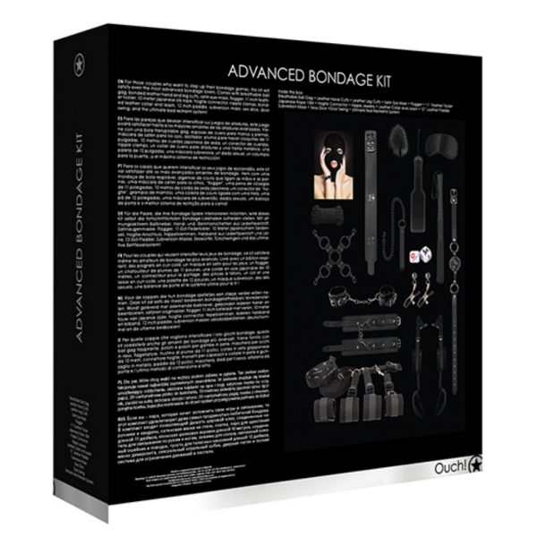 Shots America Advanced Bondage Kit - Black