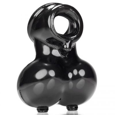 Oxballs Sacksling 2 Black Cock Ring and Ball Bag