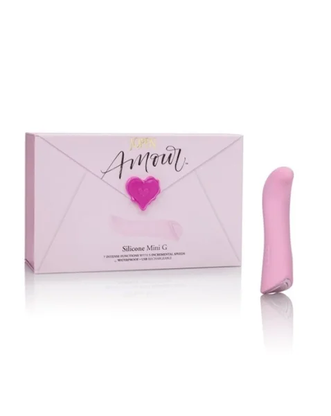 Amour Silicone Mini G - Pink - 4.75 Inch
