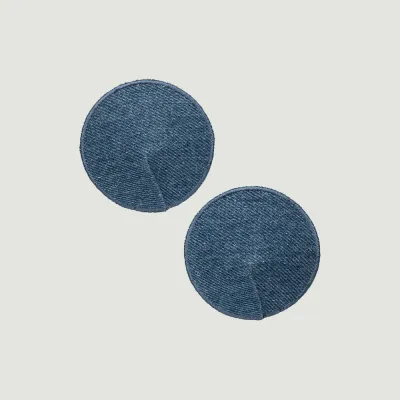 CalExotics Ride Em Premium Denim Collection Round Pasties