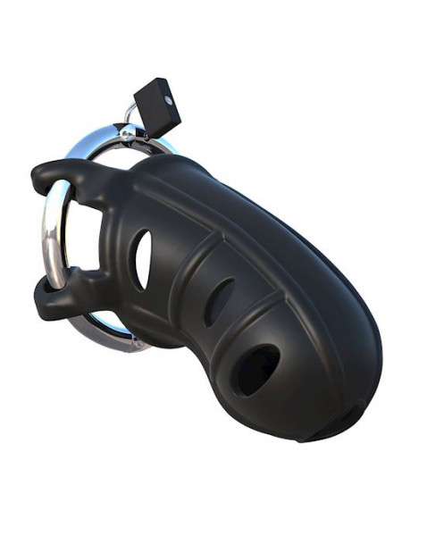 Fantasy C-Ringz Hardcore Silicone Cock Blocker Black