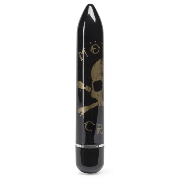 Motley Crue Class Skull Vibrator 7f Blk