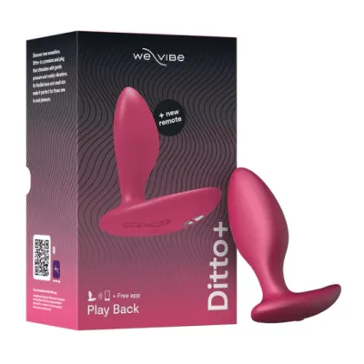 We Vibe Ditto Remote Vibrating Anal Plug