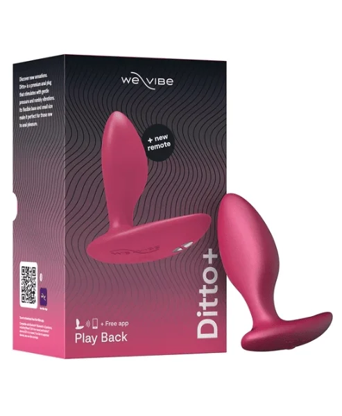 We-Vibe - Ditto+ - Remote Vibrating Anal Plug