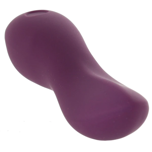 DIP Silicone Rechargeable Waterproof Vibrator by Dame - Plum