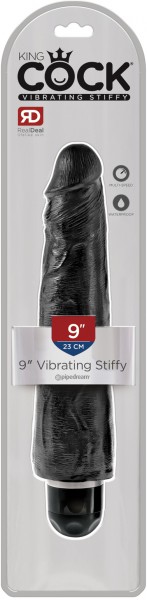 9" Vibrating Stiffy Cock
