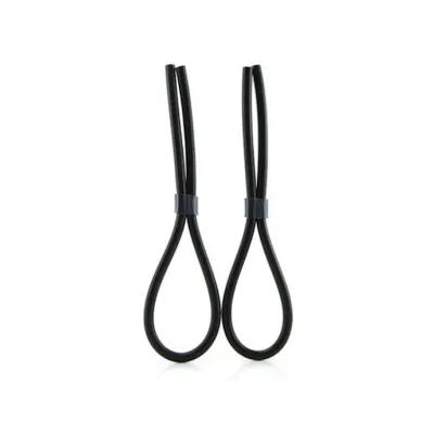 Rubber Adjustable Cock And Scrotal Loops