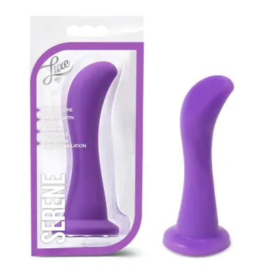 Serene G Spot Purple Dildo