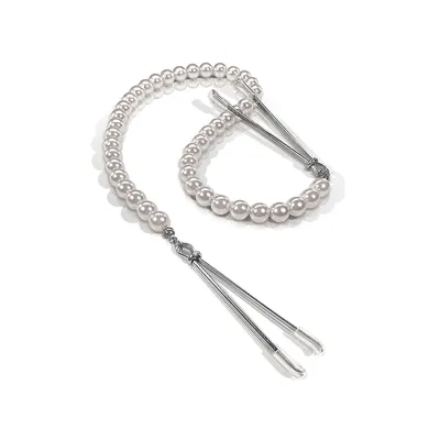 Nixie Pearl Drop Tweezer Nipple Clamps