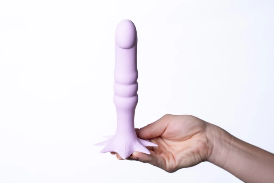 Dazey Cannabis Leaf Dong Purple 420 Series -  Pastel Purple