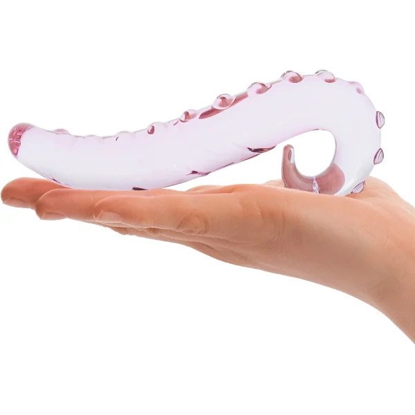 Gläs Lick-it Glass Dildo - Pink