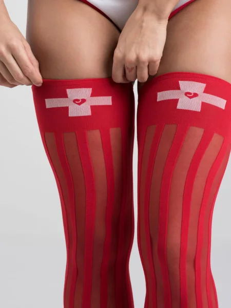 Lovehoney Fantasy Sexy Nurse Costume Stockings