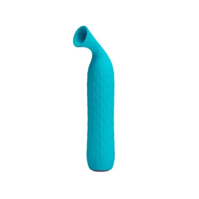 Quentin Sensual Pleasure Suction Vibrator 5 7 Inch Blue 5 7 Inch