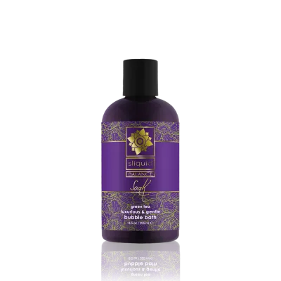 Sliquid Soak Luxurious Gentle Bubble Bath Green Tea 8 5 fl oz
