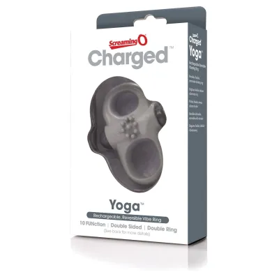 Charged Yoga Rechargeable Vibe Ring Grey