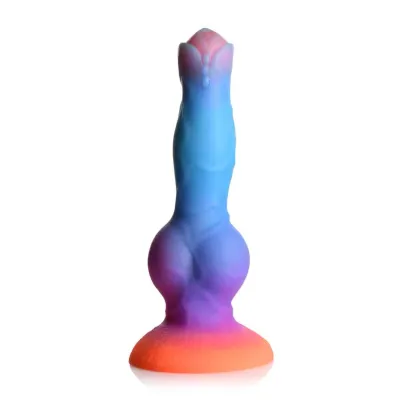 Space Cock Glow in the Dark Silicone Alien Dildo