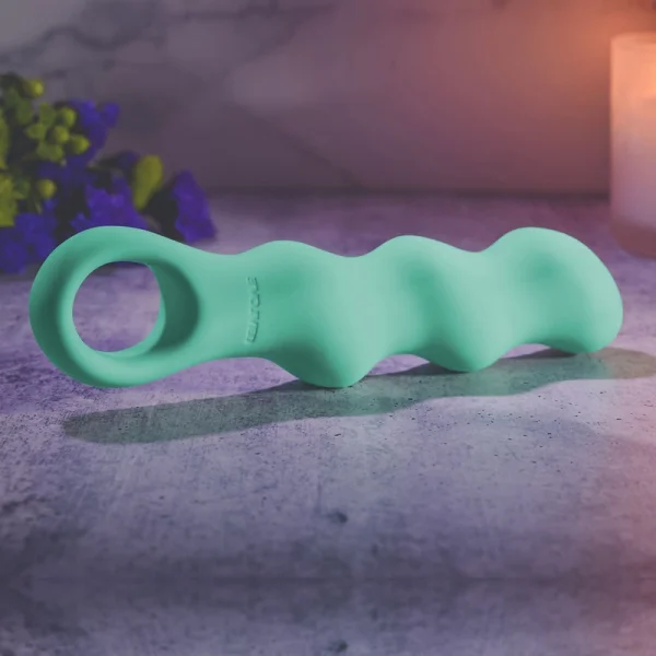 Triple Teaser Vibrator in Teal by Evolved