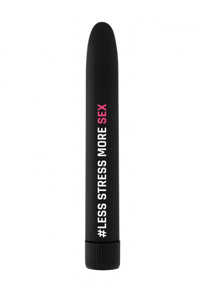 #Lessstressmoresex - Black - Clit Stimulation Toys