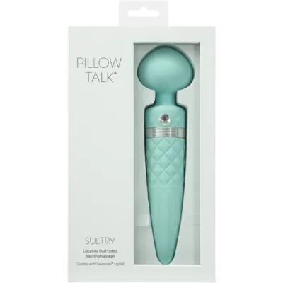 Pillow Talk Sultry Massager Wand Teal