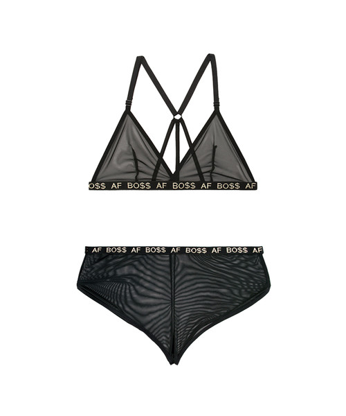 Sheer Bra Set - S/M