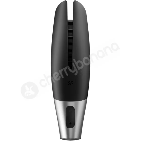 Satisfyer Power Masturbator Flexible Vibrating Penis Stroker With App Control