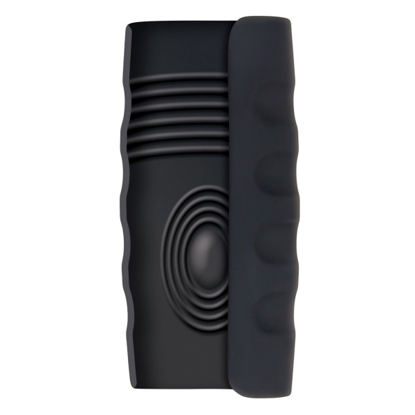 Thump & Grind Vibrating Warming Textured Silicone Stroker — image 5 of 7