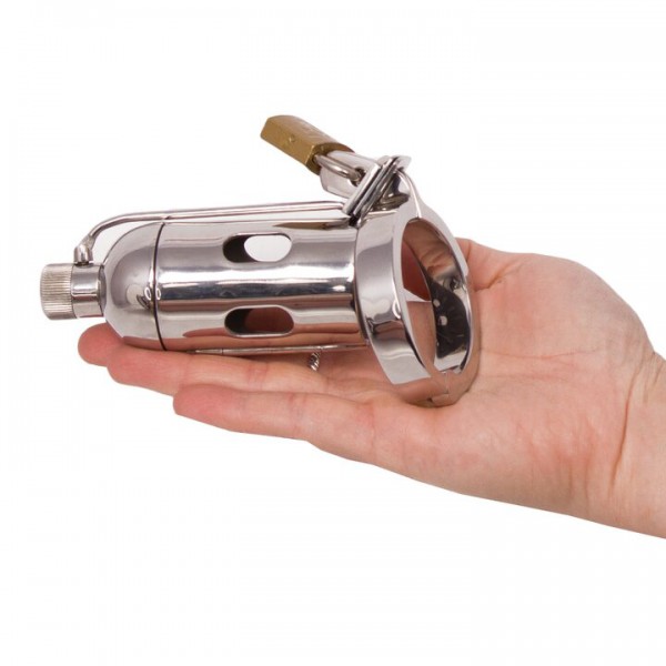 Torment Pleasure Dome Stainless Steel Chastity Cage — image 4 of 6
