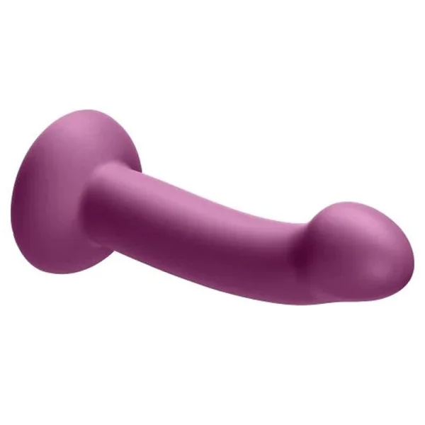 Ergo Super Flexi I Dong Soft and Flexible Liquid  Silicone With Vibrator - Plum