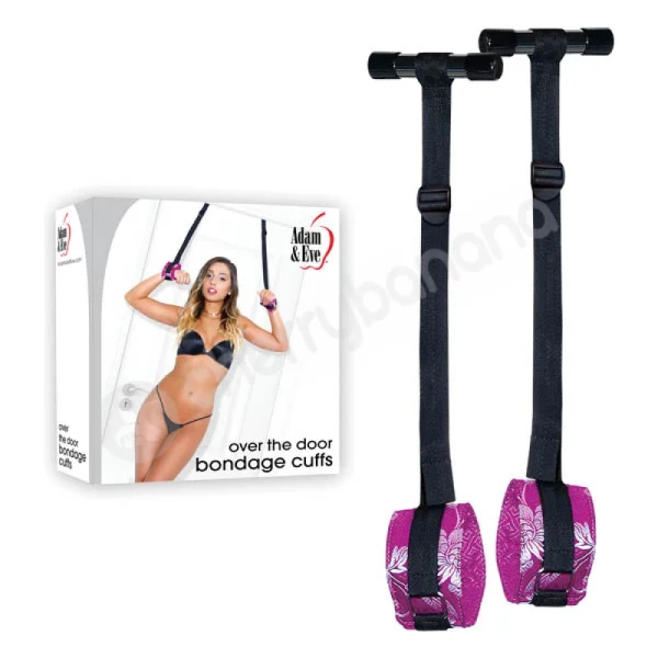 Adam & Eve Over The Door Bondage Cuffs
