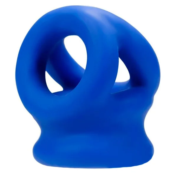 Oxballs Tri-Squeeze Ball-Stretcher & Cock Cage | Black Ice