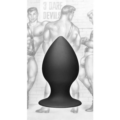 Tom Of Finland Medium Silicone Anal Plug 4 Inch