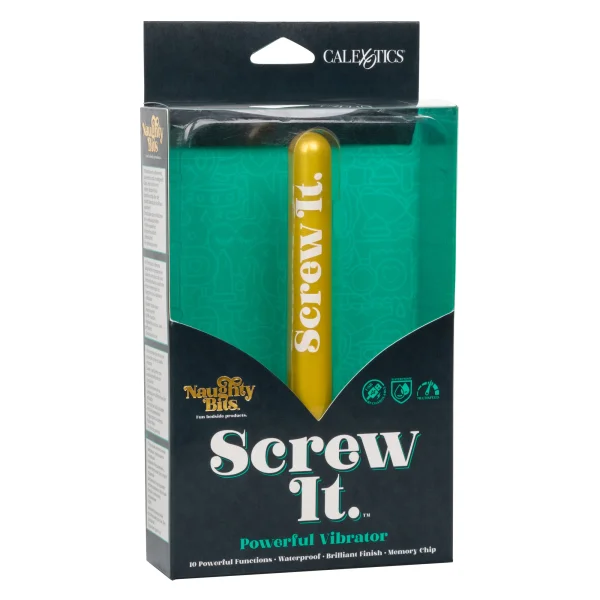 Naughty Bits Screw it. Powerful Vibrator