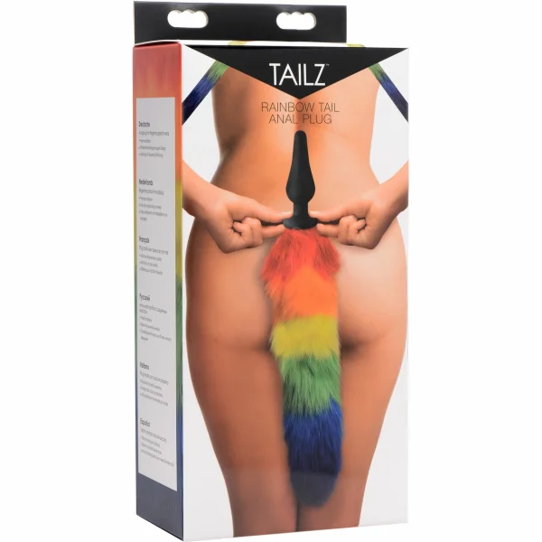 Tailz Rainbow Tail Anal Plug